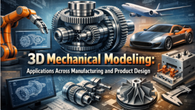 3D Mechanical Modeling: Applications Across Manufacturing and Product Design